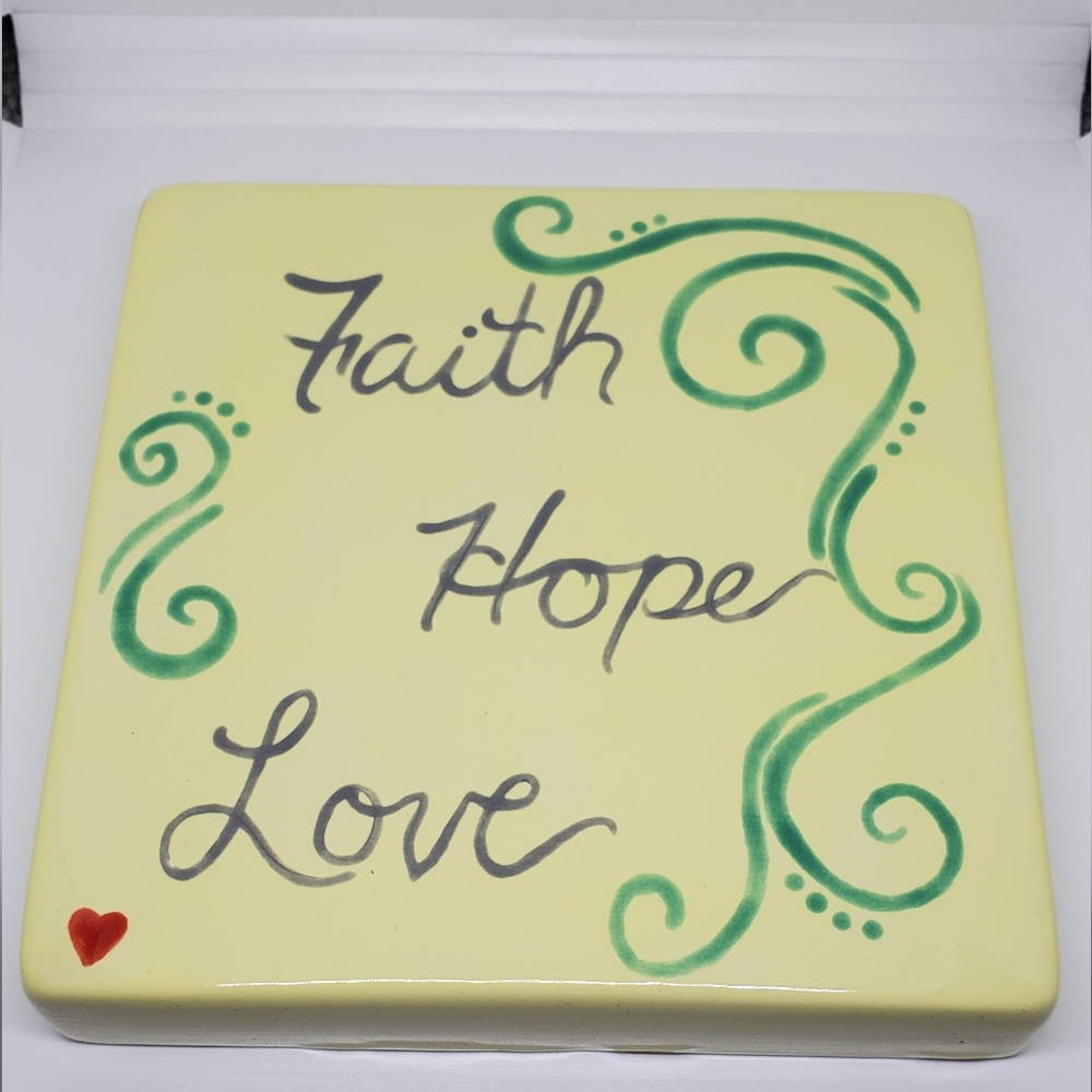 Handpainted Ceramic Tile